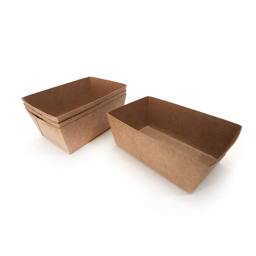 bandejas kraft para delivery - ecoembala